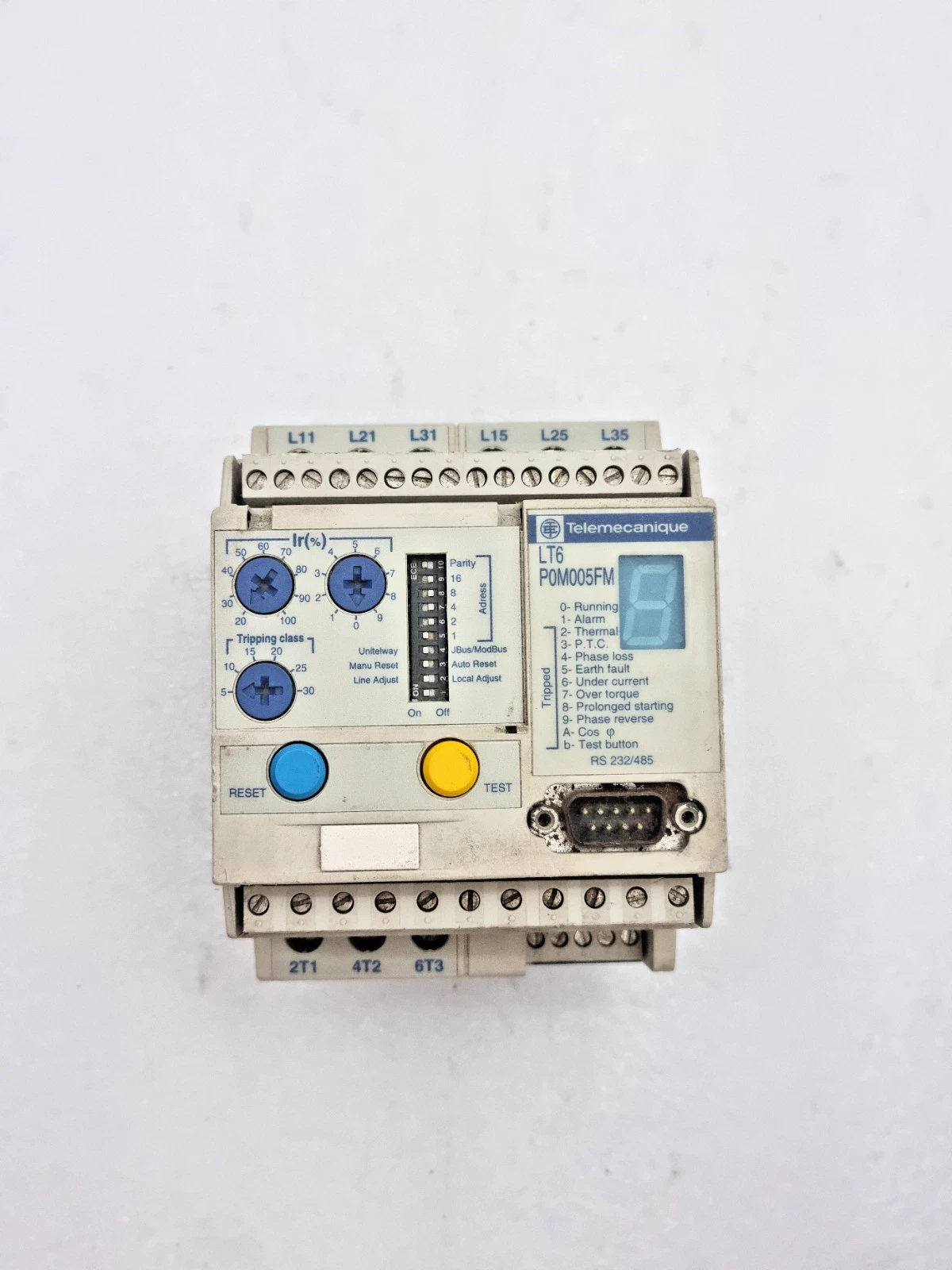 Schneider Electric Telemecanique LT6-P0M005FM Multifunction Protection Relay